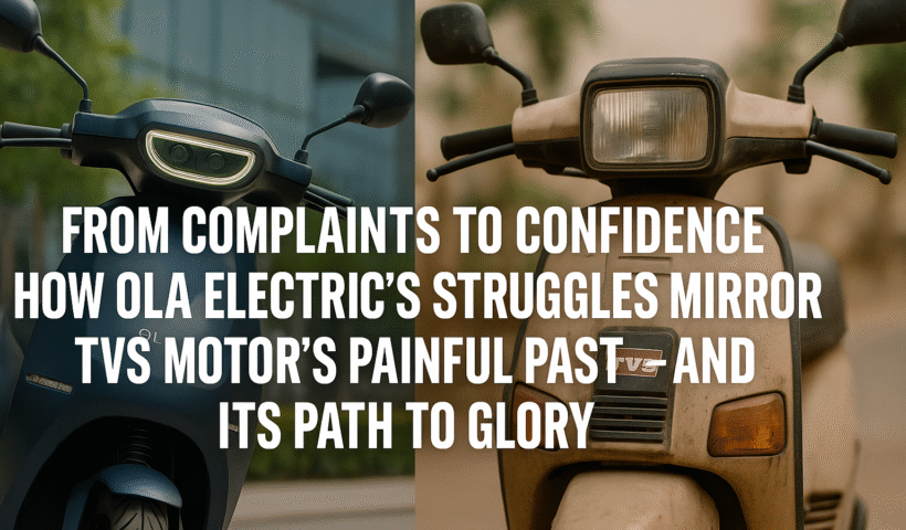 How Ola Electric’s Struggles Mirror TVS Motor’s Painful Past