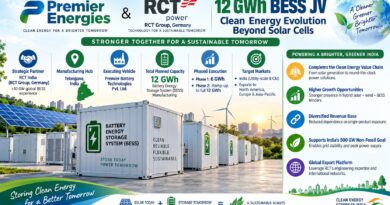 Premier Energies partners with Germany's RCT Group to build a massive 12 GWh BESS